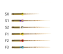 Протейпер  GOLD машинный F1 21мм стерильный (6 шт.), (Dentsply)